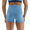 TYR High-rise Short Blue