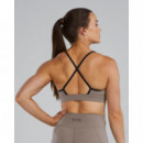 TYR High Neck Sports Bra Cinder