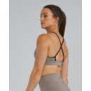 TYR High Neck Sports Bra Cinder
