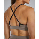 TYR High Neck Sports Bra Cinder