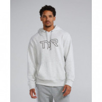 Sudadera TYR Ultrasoft Big Logo White