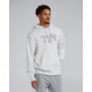 Sudadera TYR Ultrasoft Big Logo White
