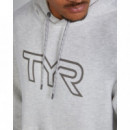 Sudadera TYR Ultrasoft Big Logo White