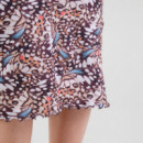 Vestidos Vestido DEDICATED Rib Lofta Butterfly Wings Multi Colour