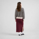 Faldas Falda DEDICATED Kvarnvik Rib Fig Red