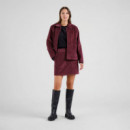Faldas Falda DEDICATED Majorna de Pana Fig Red