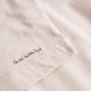 Camisa Mujer Camiseta DEDICATED Vadstena Star Boots Oat White