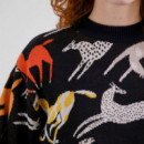 Jerséis y Sudaderas Jersey DEDICATED Limhamn Mustang Party Black