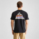 Camisetas Hombre Camiseta DEDICATED Stockholm Cut Out Mountain