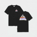 Camisetas Hombre Camiseta DEDICATED Stockholm Cut Out Mountain