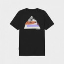 Camisetas Hombre Camiseta DEDICATED Stockholm Cut Out Mountain