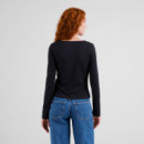 Camisa Mujer Camiseta DEDICATED Salmis Black