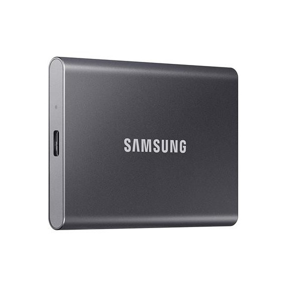 SAMSUNG Disco Duro Externo Ssd 2TB T7 Gris con Tipo C MU-PC2T0T/WW