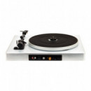 Tocadiscos AIWA BLUETOOTH Cápsula de Aluminio Magnética, Brazo Balanceado Blanco