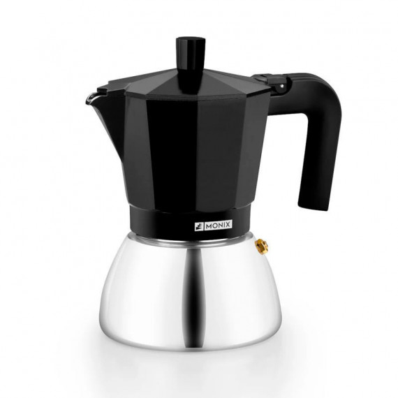 Cafetera Inducción 3 Tazas Inox MONIX