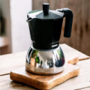 Cafetera Inducción 6 Tazas Inox MONIX