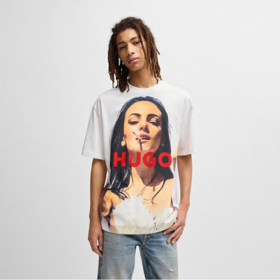 HUGO Camiseta Blanca 50535314-100