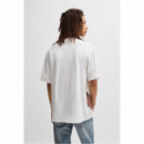 HUGO Camiseta Blanca 50535314-100