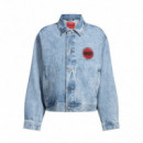 HUGO Cazadora Celeste 50539200-451