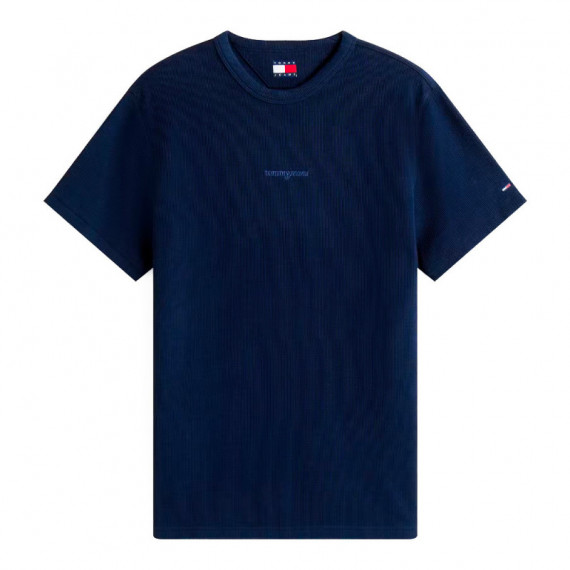 Camiseta  Slim Waffle Script  TOMMY HILFIGER
