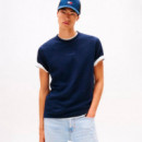 Camiseta  Slim Waffle Script  TOMMY HILFIGER