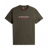 Camiseta Regular Dna Text  TOMMY HILFIGER