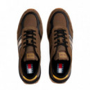 Zapatillas de ante con Suela Dentada  TOMMY HILFIGER