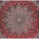Cuaderno Mandalas 1 Marcapaginas Rojo
