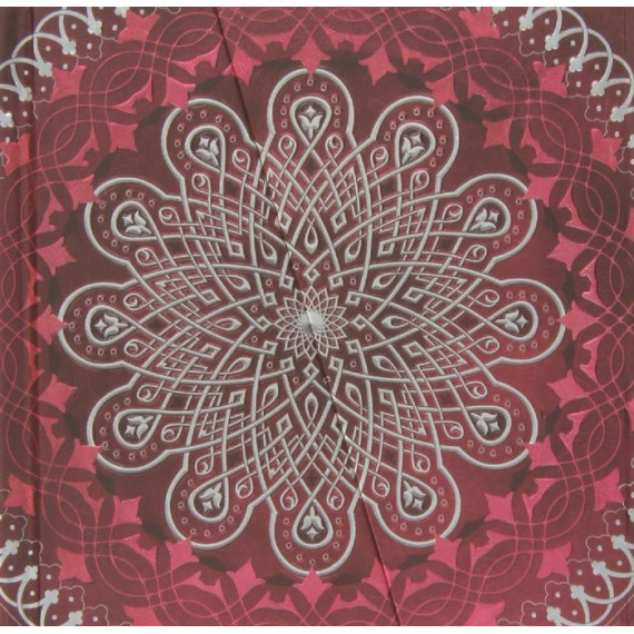 Cuaderno Mandalas 1 Marcapaginas Rojo