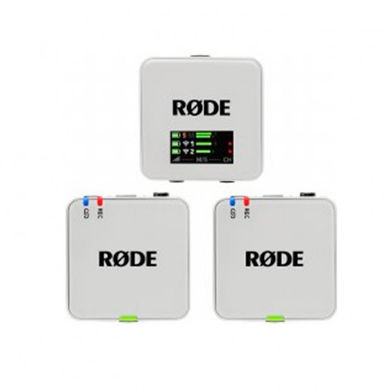 RODE Wireless Go 3 Dual Mic White