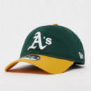 Gorra New Era A`s Verde y Amarillo