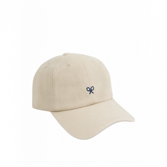 Gorros y Gorras Gorra SILBON Raquetas Bordadas Beige