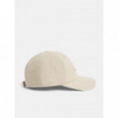 Gorros y Gorras Gorra SILBON Raquetas Bordadas Beige