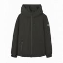 Chaquetas Hombre Chaqueta SILBON Capucha Cortavientos Verde