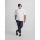 Camisetas Hombre Camiseta SILBON Minilogo Blanca