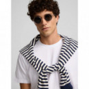 Camisetas Hombre Camiseta SILBON Minilogo Blanca