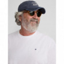 Camisetas Hombre Camiseta SILBON Minilogo Blanca