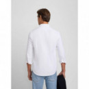 Blusas y Camisas Camisa SILBON Sport Oxford Blanco