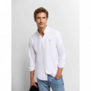 Blusas y Camisas Camisa SILBON Sport Oxford Blanco