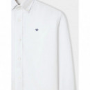 Blusas y Camisas Camisa SILBON Sport Oxford Blanco