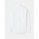 Blusas y Camisas Camisa SILBON Sport Oxford Blanco