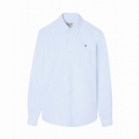 Blusas y Camisas Camisa SILBON Sport Oxford Rayas Celeste