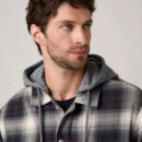 Chaquetas Hombre Chaqueta Levi's® Francisco Warwick Plaid Dark Phantom Gris  LEVI'S