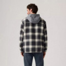 Chaquetas Hombre Chaqueta Levi's® Francisco Warwick Plaid Dark Phantom Gris  LEVI'S