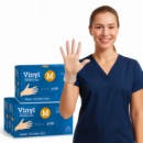 GUANTE DE VINILO (1,000uds)