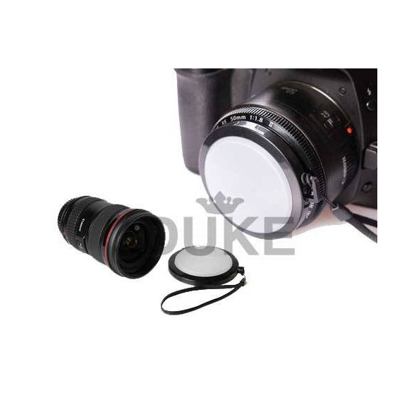PHOTTIX Tapa Balance de Blanco 52 - 55 - 58 - 62 - 67 - 72 - 77 Mm.