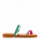 MUSTANG Sandalia Plana Multicolor Alysa 54563-C58374