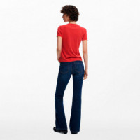 DESIGUAL Camiseta de Algodón 25SWTK10-3092