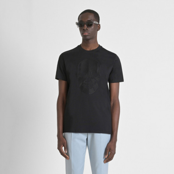 ANTONY MORATO Camiseta Regular Fit Negra MMKS02486 FA100240-9000