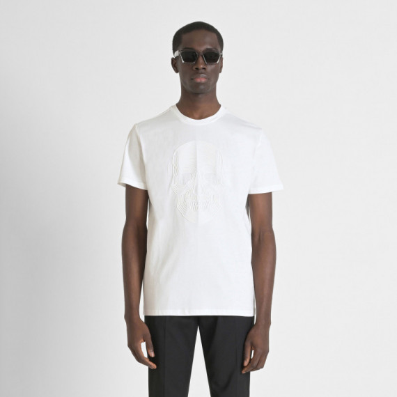 ANTONY MORATO Camiseta Regular Fit Blanca MMKS02486 FA100240-1011